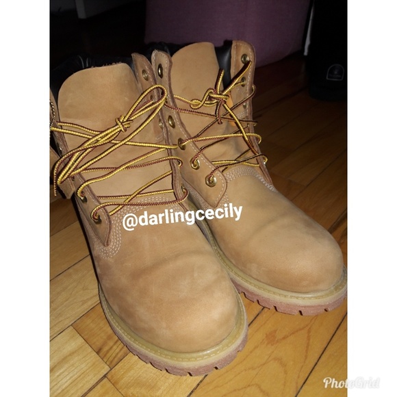 Wheat Timberland Boots Size 9.5 Women - Picture 3 of 3